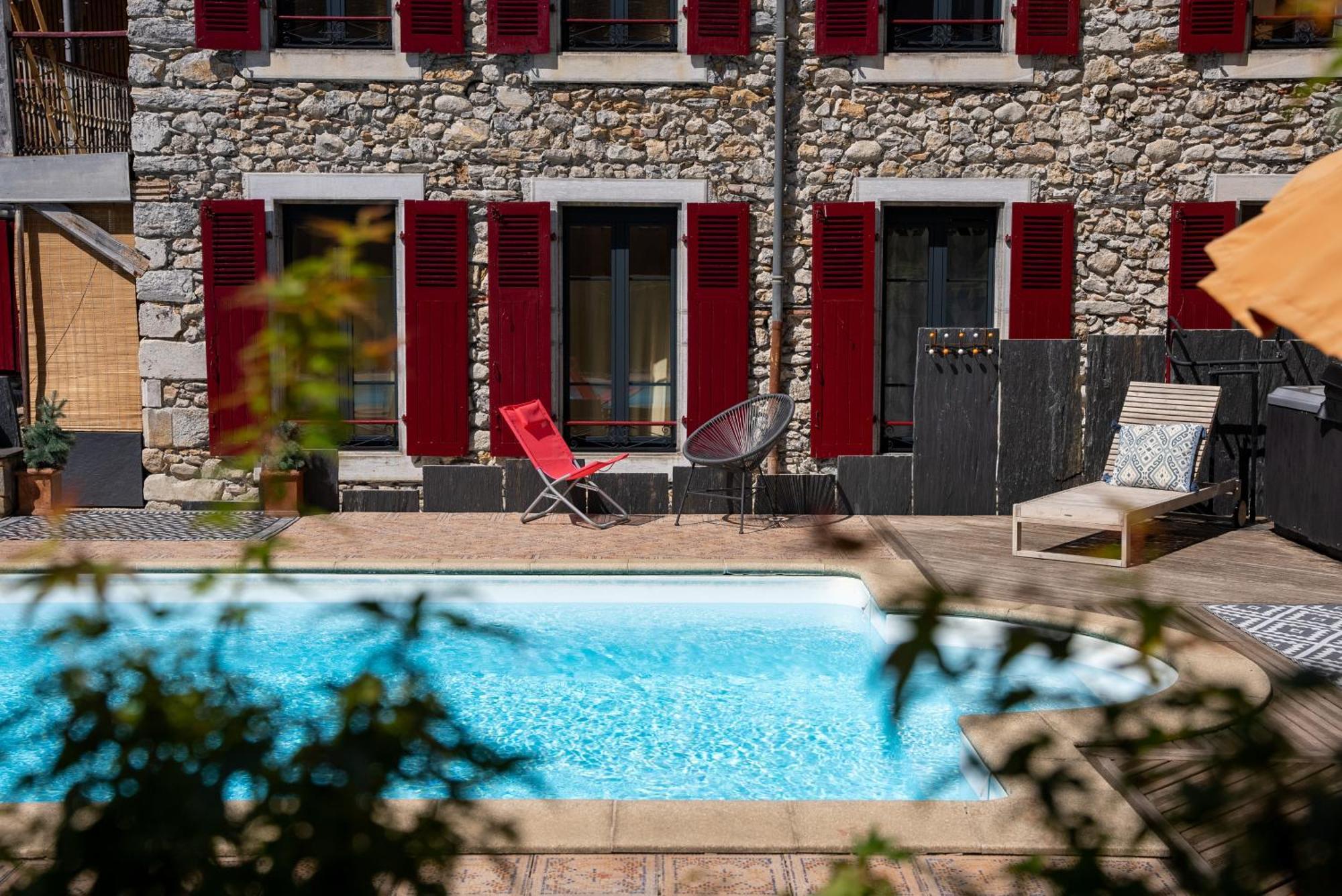 A Nouste Chambres D'Hotes Et Gite Only Adults Campan Exterior foto