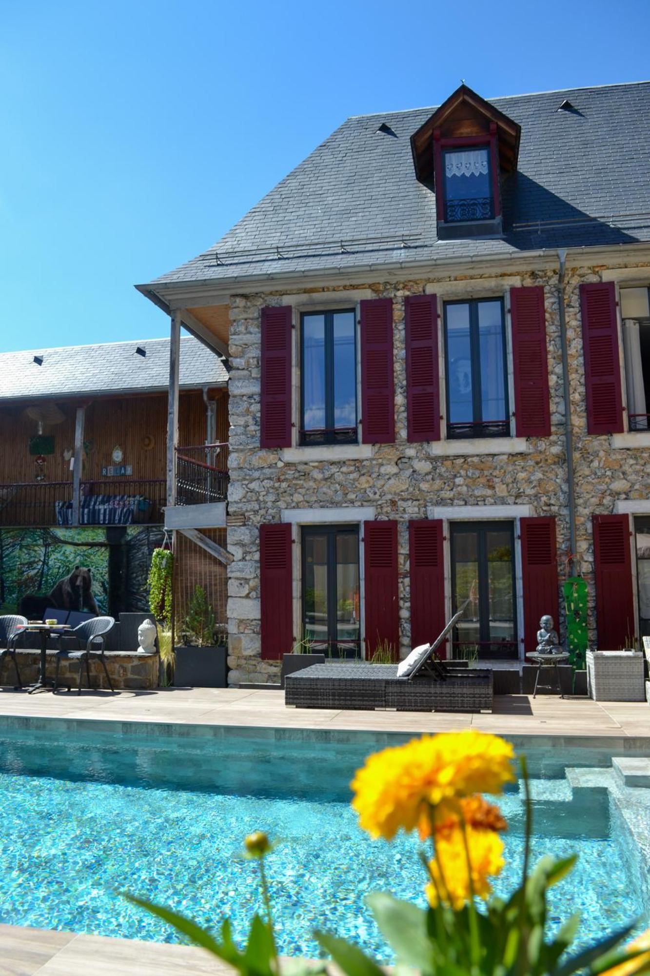 A Nouste Chambres D'Hotes Et Gite Only Adults Campan Exterior foto