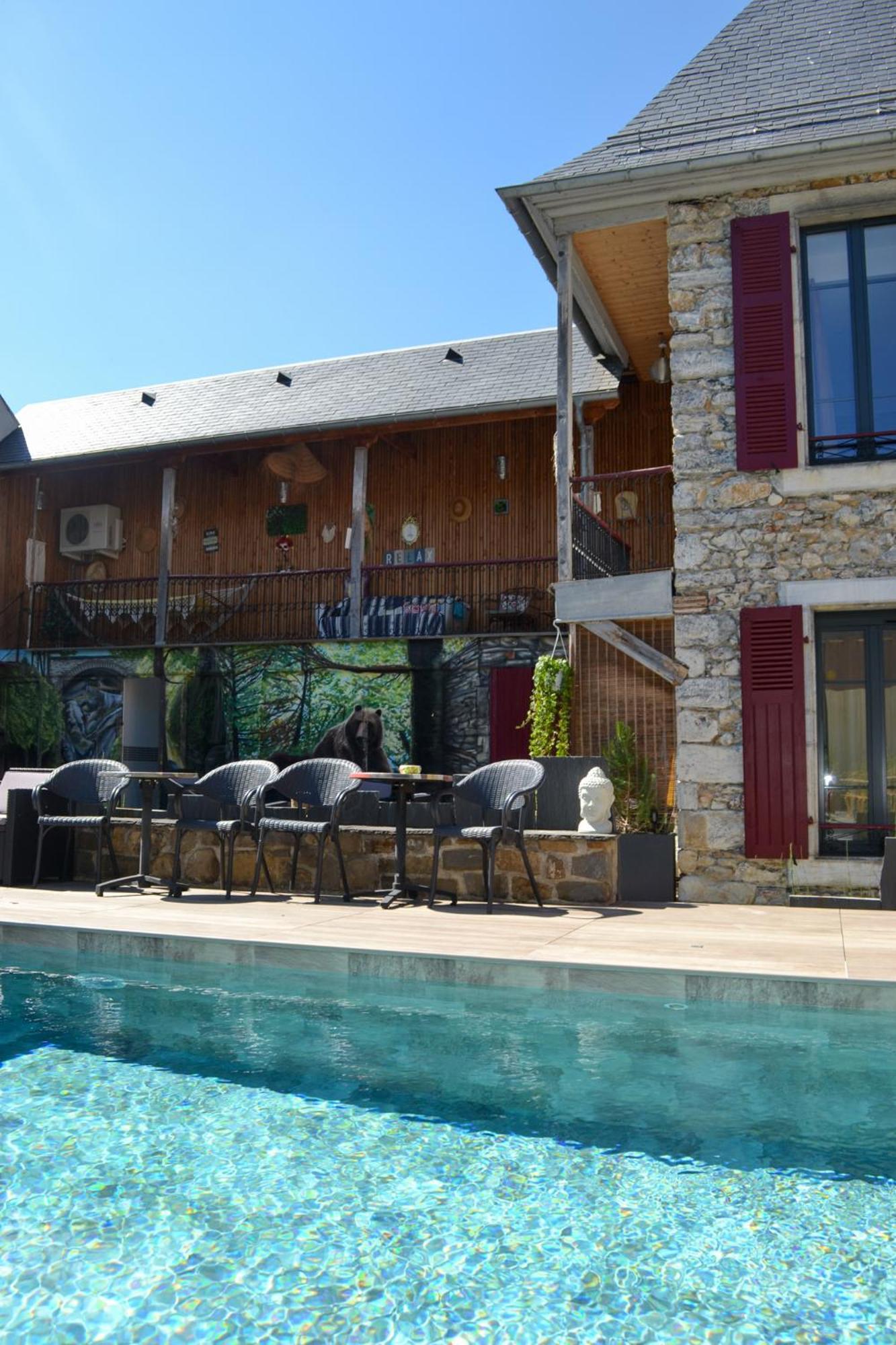 A Nouste Chambres D'Hotes Et Gite Only Adults Campan Exterior foto